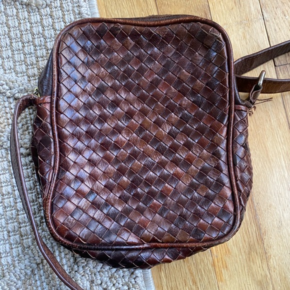 Corroco Brown Leather Crossbody Purse - Picture 2 of 13